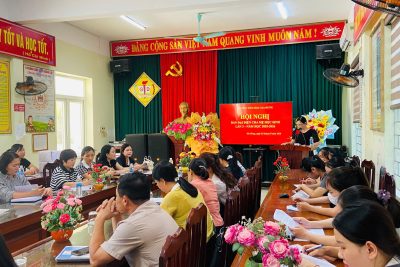 HỘI NGHỊ BAN ĐẠI DIỆN CHA MẸ HỌC SINH LẦN 3 – NĂM HỌC 2025-2026.