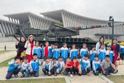 Hoạt động giáo dục trải nghiệm ngoài giờ chính khóa Chương trình: BẢO TÀNG QUÂN SỰ – CÔNG VIÊN THIÊN ĐƯỜNG BẢO SƠN của Trường Tiểu học Gia Hưng